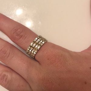 Reya stackable ring set
